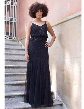 Vestido CEYLAN Keeva negro