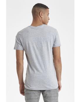 Camiseta Blend gris con estampado