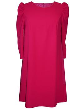 Vestido ARGGIDO plisado fucsia