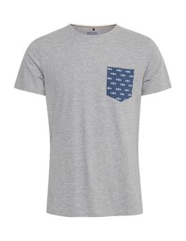 Camiseta Blend 20710633 gris  para hombre