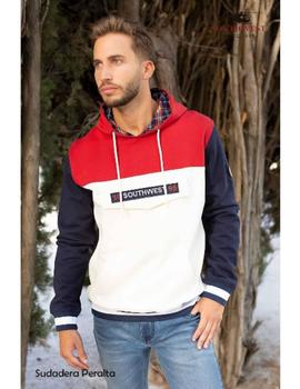 Sudadera Southwest PERALTA blanca para hombre