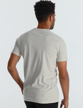 Camiseta Six Valves pique DENMARK gris para hombre