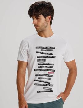 Camiseta Six Valves GRAFICA blanca para hombre