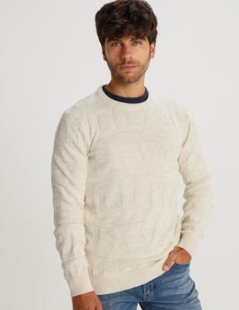 Jersey Six Valves EMBOSSED beige para hombre