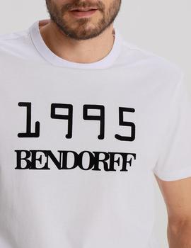Camiseta Bendorff 1995 blanca para hombre