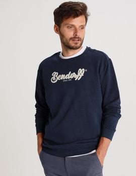 Sudadera Bendorff APLICACION  marina para hombre