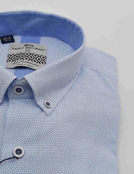 Camisa Darío Beltrán VILAR celeste para hombre