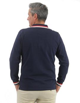 Polo manga larga Southwest NOSA marino para hombre