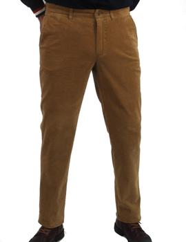 Pantalón chino pana Southwest SALGORTA tostado para hombre