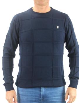 Jersey Dark-Fish 10321 marino para hombre