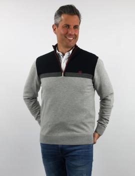 Jersey Martin´s 211 gris combinado para hombre