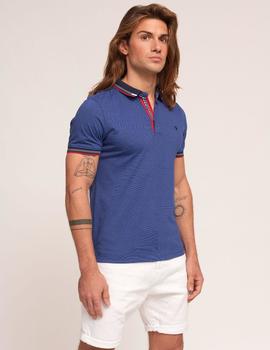 Polo Rever Mile ABEL Aazul para hombre