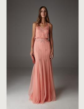 Vestido CEYLAN Keeva coral