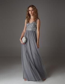 Vestido CEYLAN New Mulan gris