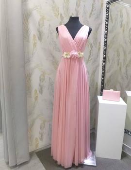 Vestido EUFORIA rosa palo