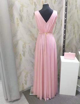 Vestido EUFORIA rosa palo