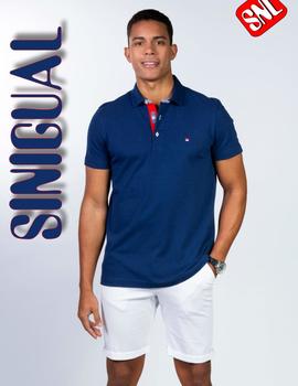 Polo SINIGUAL 12351 marino para hombre