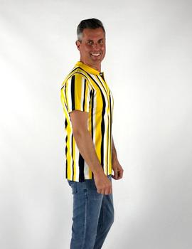 Polo SOUTHWEST Bradt amarillo rayas para hombre