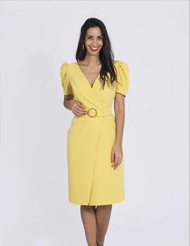 Vestido COKER margarita amarillo