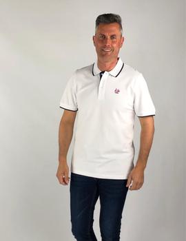 Polo LA VESPITA50524 blanco para hombre