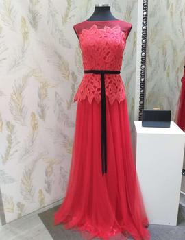 VESTIDO CARLA RUIZ ROJO