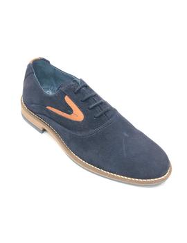 Zapato 2001.1 serraje marino para hombre