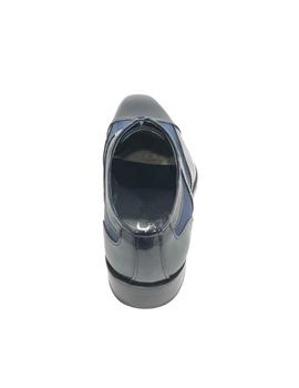 Zapato charol BONETE 4177 azul para hombre