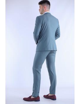 Traje SINIGUAL 4253 verde agua para hombre