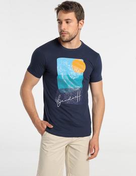 Camiseta BENDORFF Gráfica marino para hombre