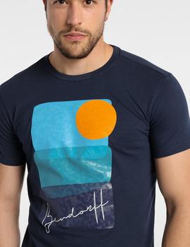 Camiseta BENDORFF Gráfica marino para hombre