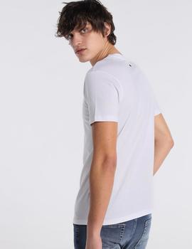 Camiseta SIX VALVES Water blanca para hombre