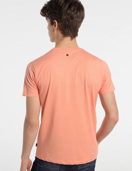 Camiseta SIX VALVES Water naranja para hombre