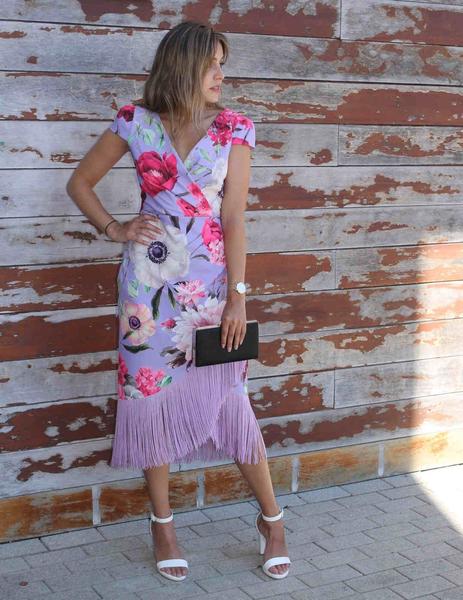 Vestidos de clearance fiesta con flecos