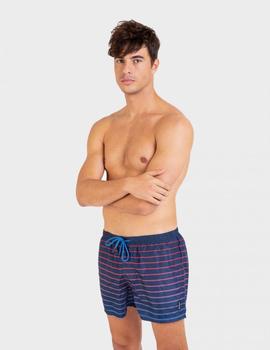 Bañador MASSANA E213384 azul rayas para hombre