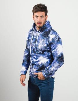 Sudadera YELLOW  SKIN 8134 estampados azulespara hombre