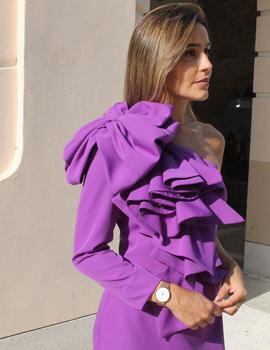 VESTIDO ABDALA MORADO