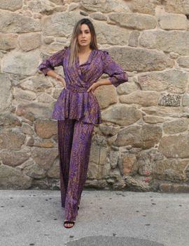 CONJUNTO PANTALON MORADO