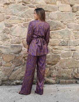 CONJUNTO PANTALON MORADO