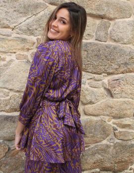 CONJUNTO PANTALON MORADO