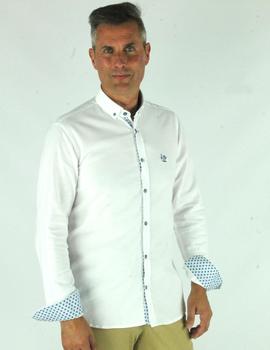 Camisa LA VESPITA 5134 blanca para hombre