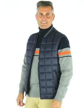 Chaleco acolchado ROBERTO BASSI 21660 azul para hombre