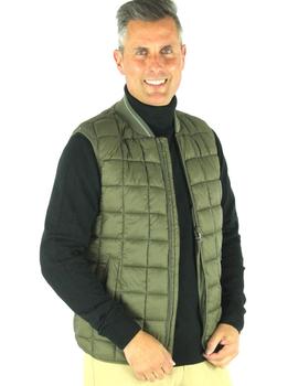 Chaleco acolchado ROBERTO BASSI 21660 verde para hombre