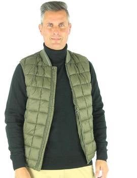 Chaleco acolchado ROBERTO BASSI 21660 verde para hombre