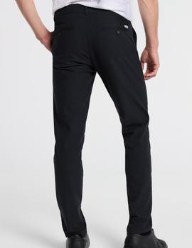 Pantalón chino BENDORFF mini cuadros gris para hombre.