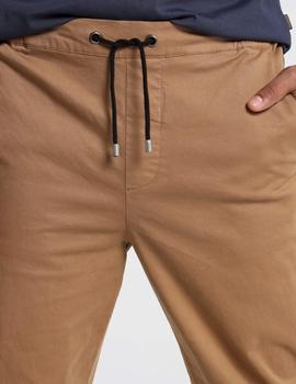 Pantalón SIX VALVES jogging tostado para hombre.