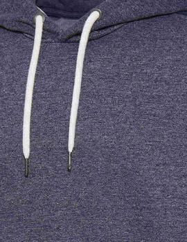 Sudadera con capucha BLEND azul talla especial