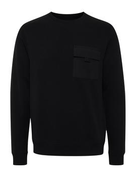 Sudadera BLEND 20712535 negra bolsillo para hombre