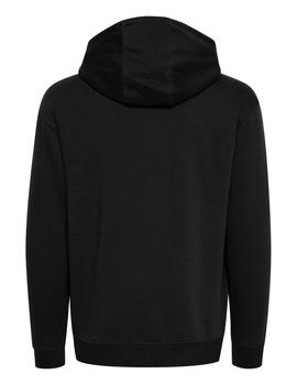 Sudadera básica capucha negra