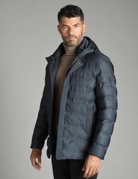 Parka acolchada REVER Sella azul para hombre