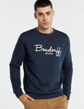 Sudadera BENDORFF Bordada 3D marina para hombre